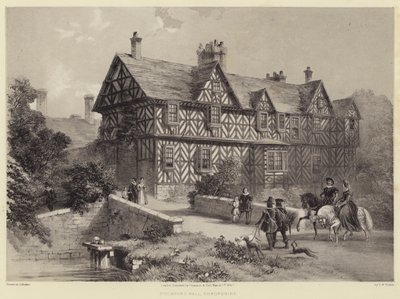 什罗普郡的Pitchford Hall 作者 弗雷德里克·威廉·赫尔姆