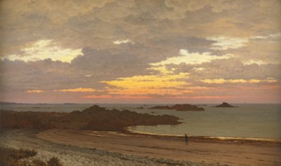 1887年的海岸之夜 作者 Frederick William Meyer
