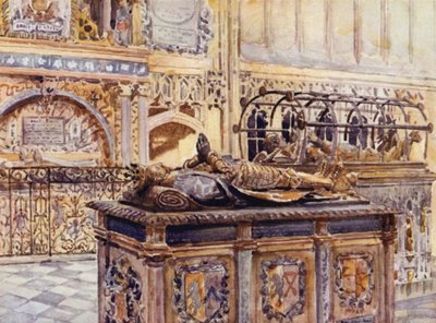 Beauchamp Chapel，Warwick 作者 弗雷德里克·威廉·牛顿·怀特黑德