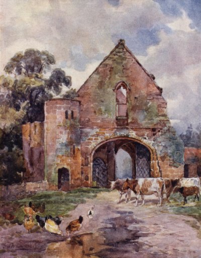 Maxstoke Priory 作者 弗雷德里克·威廉·牛顿·怀特黑德