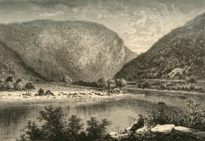 特拉华水峡》，1872年。   作者 弗雷德里克·威廉·夸特利