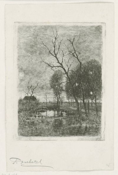 曙光 作者 Fredericus Jacobus van Rossum du Chattel（艺术家签名）