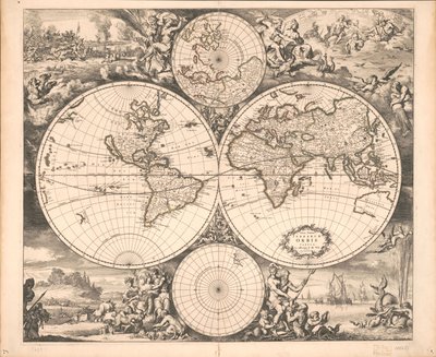 一张新的全世界地图 作者 弗雷德里克·德·威特