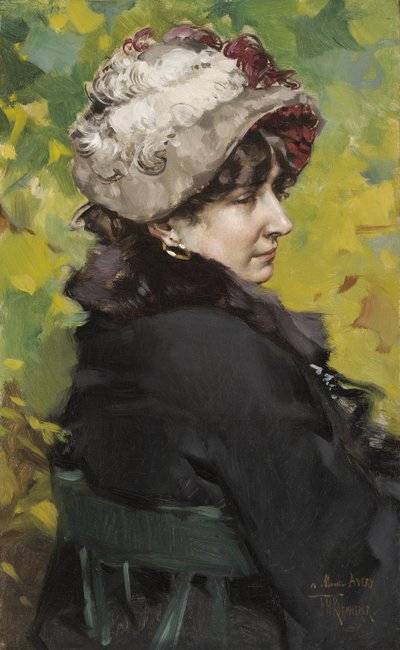 秋叶，1880年代 作者 Frederik Hendrik Kaemmerer