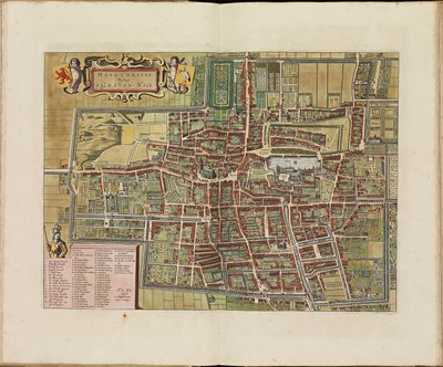 Theatrum ichnographicum omnium urbium et præcipuorum oppidorum Belgicarum XVII Provinciarum peraccurate delineatarum. 作者 弗雷德里克·德·威特