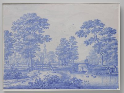 鹿特丹附近的奥弗施景观牌匾
奥弗斯基景观牌 作者 Frederik van Frytom（归属于）
