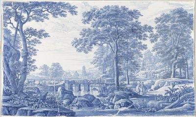 意大利式风景牌匾
意大利式风景牌匾 作者 Frederik van Frytom（归属于）