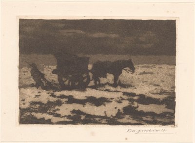 贝壳渔夫 作者 Frederika Henriëtte Broeksmit（艺术家签名）