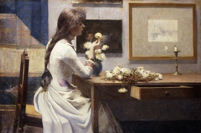 在早上;马汀（1889） 作者 弗雷克菲尔德