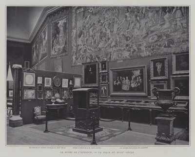 18th Century room in the Museum of Childhood in the Petit Palais, Paris (b/w photo) 作者 法国摄影师