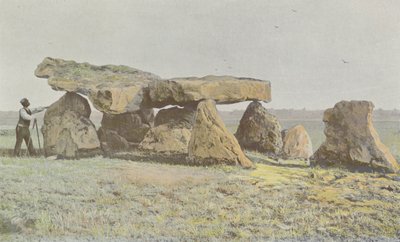 Arcay，Dolmen de Rochebillaude，Cote lateral S. 作者 法国摄影师