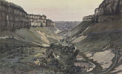 Baume-les-Messieurs，山谷和村庄 作者 法国摄影师