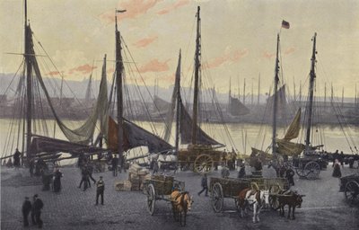 Boulogne-sur-Mer，捕捞鲱鱼的准备工作 作者 法国摄影师