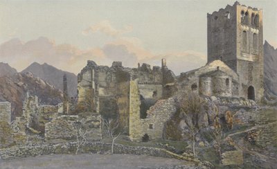 Casteil，St-Martin-du-Canigou古老修道院的废墟 作者 法国摄影师