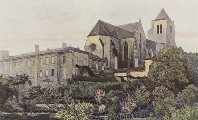 Celles-sur-Belle，Church and Ancient Monastery，Ensemble N. 作者 法国摄影师