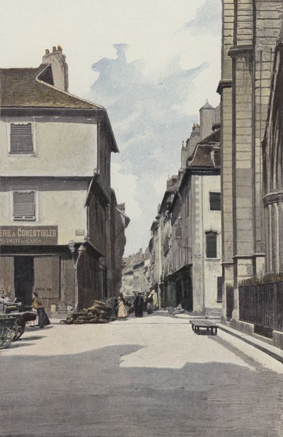 Chalon-sur-Saone，Rue aux Fevres 作者 法国摄影师