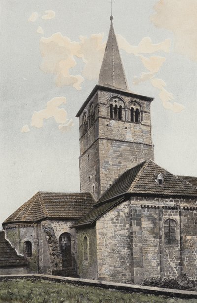 Champ-le-Duc，Church，Ensemble S. 作者 法国摄影师