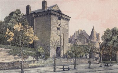 Chateaubriant，Donjon广场的老城堡和Tour du Chateau 作者 法国摄影师