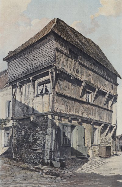 Chatillon-sur-Indre，老房子 作者 法国摄影师
