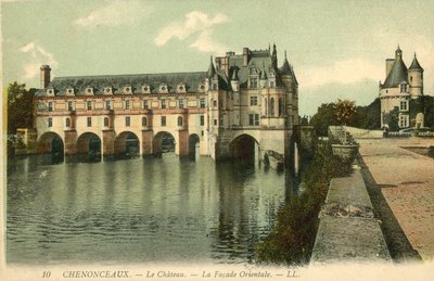 Chenonceaux，城堡，东方立面 作者 法国摄影师