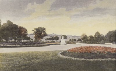 Compiegne，宫殿的门面在小公园 作者 法国摄影师