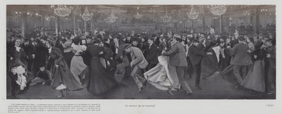 Dancing at the Moulin de la Galette, Paris (b/w photo) 作者 法国摄影师
