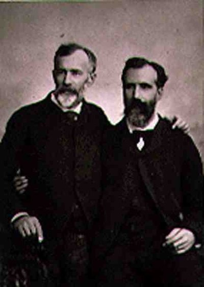Emmanuel Benner (1836-96)和Jean Benner (1836-1906)，来自