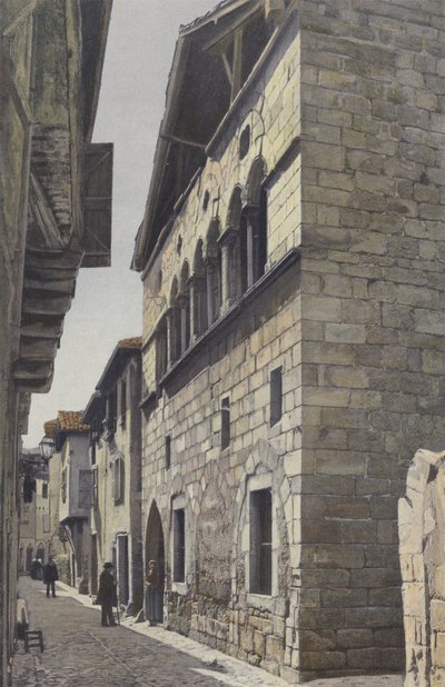 Figeac，XIIIth S之家（Hortabadial Street） 作者 法国摄影师