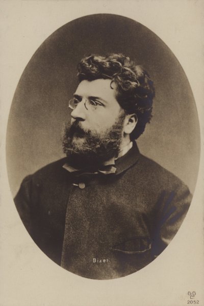 Georges Bizet，法国作曲家，主要是歌剧（1838-1875） 作者 法国摄影师