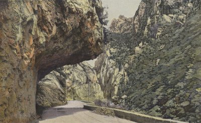 来自Axat的下游的Pierre-Lys的Gorges De LAude 作者 法国摄影师