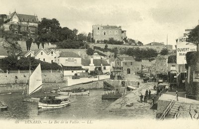 Harbour, Dinard (b/w photo) 作者 法国摄影师