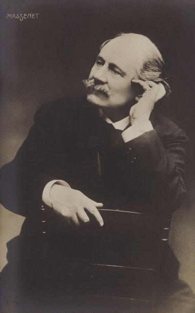 法国作曲家Jules Massenet 作者 法国摄影师