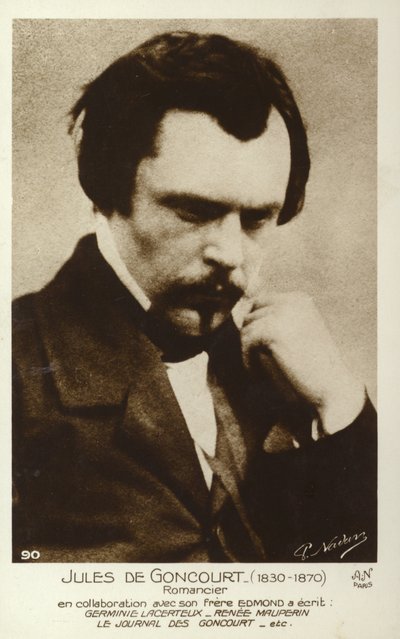 Jules de Goncourt（1830-1870），法国小说家 作者 法国摄影师