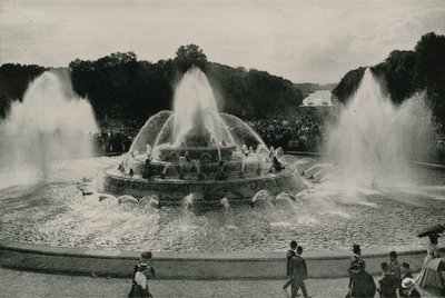 Latona盆地和绿地毯，Latons喷泉和绿地毯（照片制作） 作者 法国摄影师