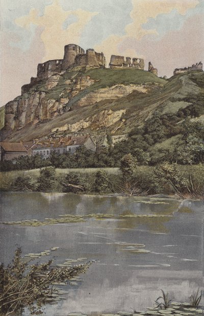 Les Andelys，Chateau Gaillard，Cote de la riviere 作者 法国摄影师