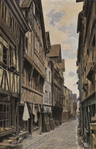 Lisieux，Rue aux Fevres 作者 法国摄影师
