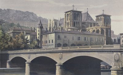 里昂，Archeveche，Cathedrale St-Jean和Fourviere山坡 作者 法国摄影师