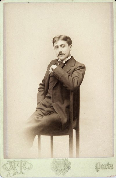 马塞尔·普鲁斯特（Marcel Proust），约1895年 作者 法国摄影师
