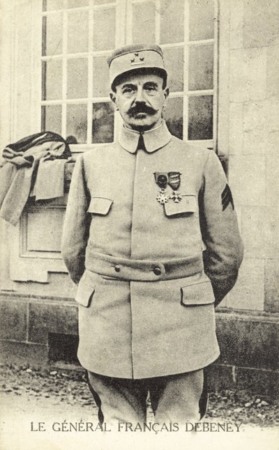 Marie-Eugene Debeney，法国第一次世界大战的将军（黑白照片 作者 法国摄影师