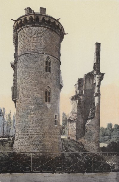 Mehun-sur-Yevre，城堡的其余部分，cote N. 作者 法国摄影师