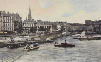 南特，La Bourse，视图取自Lile Gloriette 作者 法国摄影师