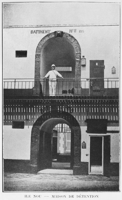 新喀里多尼亚，诺曼岛，拘留所，来自La Depeche Coloniale，1903年 作者 法国摄影师
