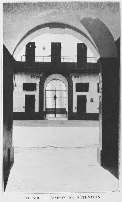新喀里多尼亚，诺曼岛，拘留所，来自La Depeche coloniale，1903年 作者 法国摄影师
