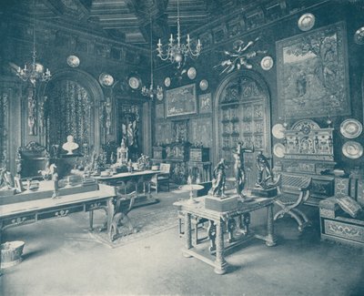 Paris: Bureau of the Musee Spitzer (b/w photo) 作者 法国摄影师