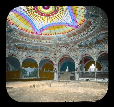 巴黎展览：Salle des Fetes，1900年（灯笼幻灯片） 作者 法国摄影师
