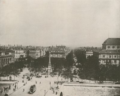 Paris: The Place du Chatelet (b/w photo) 作者 法国摄影师