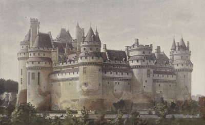 Pierrefonds，Chateau（查看从Villers-Cotterets的道路） 作者 法国摄影师
