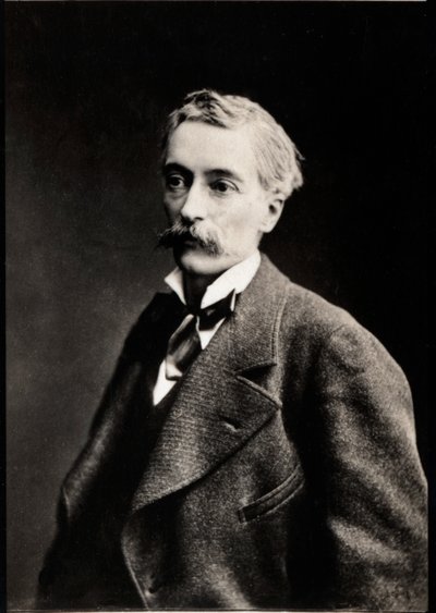 爱德华·洛克罗伊（1838-1913）的肖像，法国政治家。 作者 法国摄影师