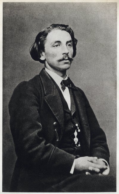 1862年法国诗人艾蒂安-马拉姆（Etienne Mallarme dit Stephane Mallarme，1842-1898）的肖像。摄影 作者 法国摄影师