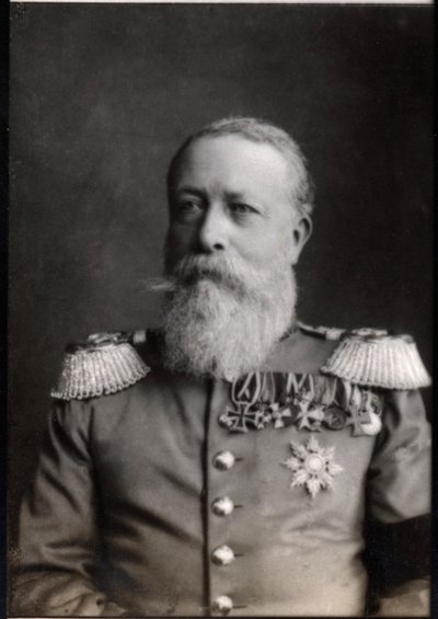 巴登弗雷德里克（弗雷德里克）一世的肖像（1826-1907） 作者 法国摄影师